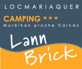 Dans le Morbihan, Camping 3 étoiles Lann Brick à Locmariaquer
