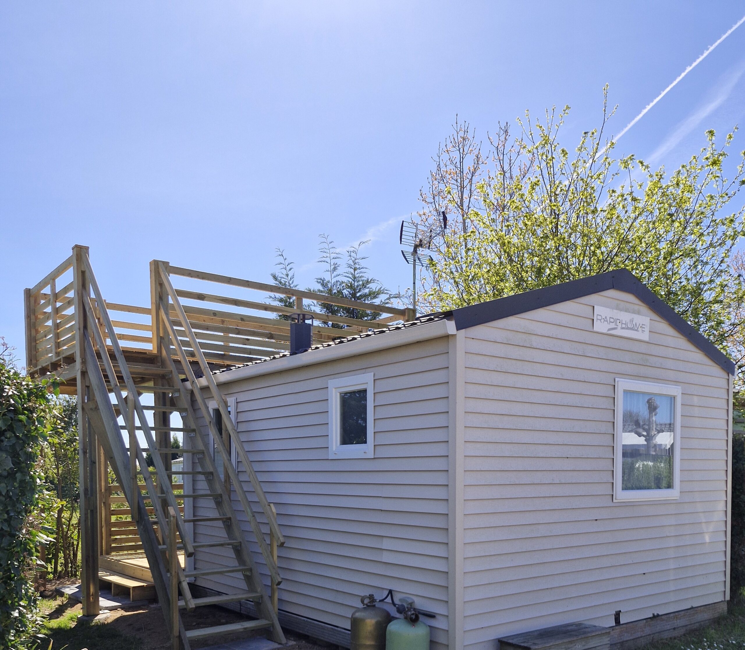 Mobil-home classique 1 ch avec Solarium